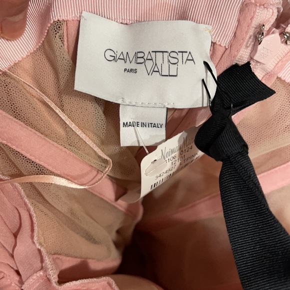 Giambattista Valli Frilled Silk Off-the-Shoulder Dress - Picture 14 of 16